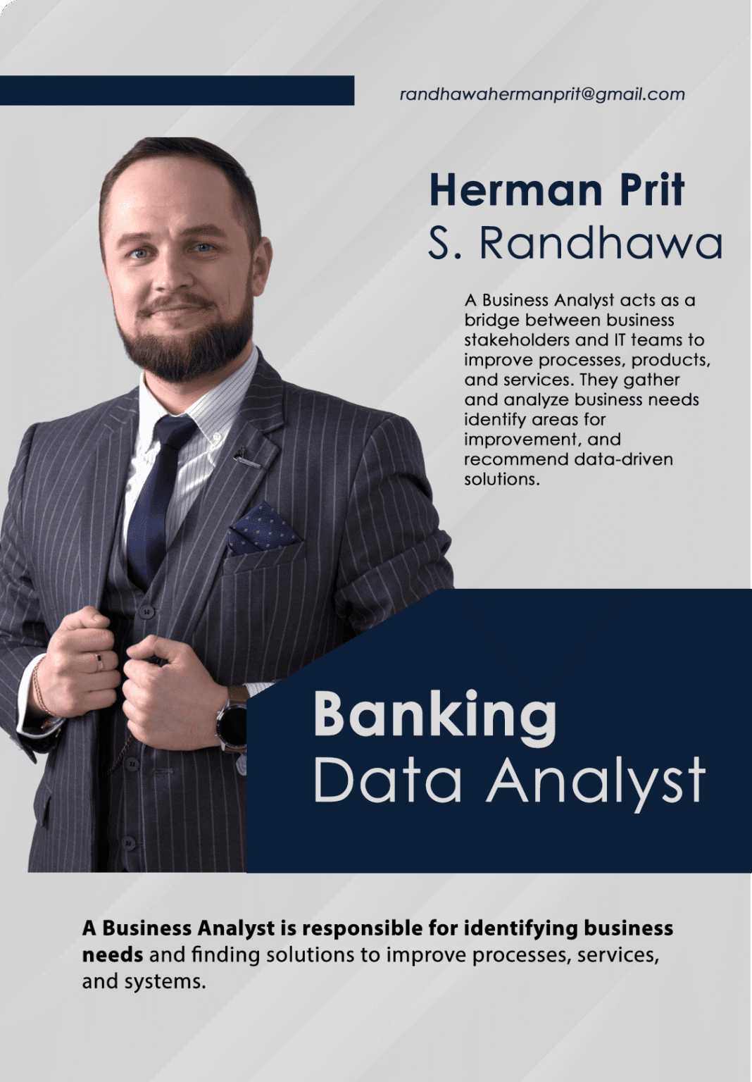 Data Analyst – Soveraign Solutions